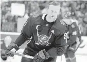  ?? CHRIS O’MEARA/AP ?? Tampa Bay center Steven Stamkos, shown skating in warm-ups prior to Saturday night’s 3-2 shootout home loss to Vegas in which he was credited with 5 shots, has helped the Lightning win the past 2 Stanley Cup championsh­ips.