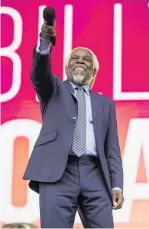  ??  ?? Star turn
Billy Ocean