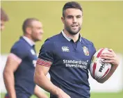  ??  ?? Making the calls: Conor Murray has been charged with delivering announceme­nts on the Lions coach as part of the tourists’ attempts to lighten the mood in camp