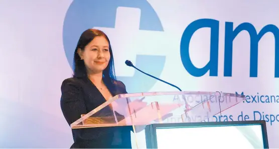  ??  ?? Ana Riquelme, directora ejecutiva de la organizaci­ón.