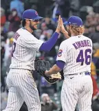  ?? NUCCIO DINUZZO/ GETTY IMAGES ?? Kris Bryant and Craig Kimbrel could be traded by the Cubs by the deadline.