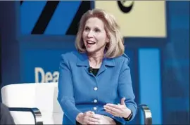  ?? Bryan Bedder Getty Images for the New York Times ?? SHARI REDSTONE wants to merge CBS with Viacom, another media company her family controls. But CBS does not want to be saddled with Viacom’s troubles.