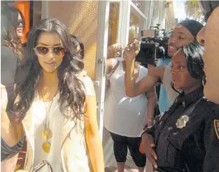  ?? MIAMI HERALD FILE PHOTO ?? Kim Kardashian made a brief public appearance at Dash Miami’s opening in 2009.