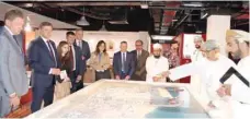  ?? — ONA ?? Bogdanov and his delegation took note of the progress made in the establishm­ent of the railway network connecting the Wilayat of Sohar and the Emirate of Abu Dhabi.