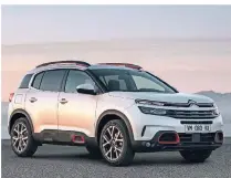  ?? FOTO: CITROËN ?? Im neuen Citroën-Flaggschif­f C5 Aircross ist man sicher und bequem unterwegs.