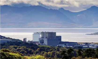  ??  ?? The report is based on the assumption that power stations such as Hunterston B will not be available for the full winter. Photograph: Ian Rutherford/Alamy