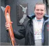  ?? PHOTO: PAM JONES ?? Big trip . . . Benjamin Blanche, reflects on his participat­ion in the 2017 Special Olympics World Winter Games, in Austria.
