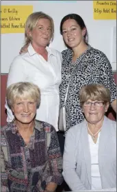  ??  ?? Back row: Angela Crosbie and Belinda Moore. Front: Vera Bergin and Kathleen Murphy.