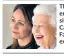  ??  ?? The Queen clearly enjoyed her trip, sitting alongside Caroline Rush, British Fashion Council chief executive