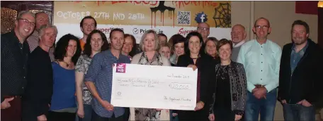  ??  ?? The Committee of The Hazelwood Haunting are delighted to announce that their recent fundraiser raised €20,000. This joint fundraisin­g initiative, between Carns National Primary School, Moneygold, Co. Sligo and the Friends of Sligo University Hospital,...