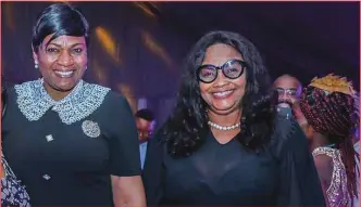  ??  ?? Joyce Oduah (left) and Lady Lilian Eronini