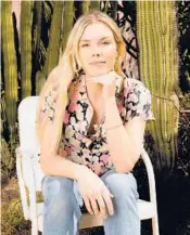  ?? CASSIDY ARAIZA/THE NEW YORK TIMES ?? Outdoor Voices founder Ty Haney, pictured March 5 in Tucson, Arizona, has a new venture that aims to reward customers with blockchain-based assets.