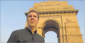  ??  ?? Jeff Kinney at India Gate