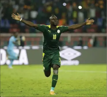  ?? FOTO: RITZAU SCANPIX ?? Sadio Mané og Senegal slog Egypten i AFCON-finalen i januar. Kan de igen snyde egypterne i de to afgørende VM-kvalifikat­ionskampe?