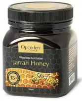  ??  ?? Jarrah honey has high levels of antimicrob­ial properties of TA 10+ or higher, thanks to its naturally occurring hydrogen peroxide activity.