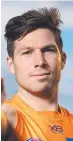  ??  ?? GWS Giants player Toby Greene.