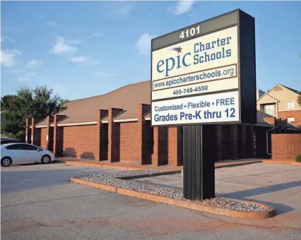  ?? BRYAN TERRY ?? Epic Charter Schools was hit with another big penalty from the Oklahoma State Department of Education this week.