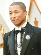  ?? VALERIE MACON/GETTY-AFP 2017 ?? Pharrell Williams will serve Louis Vuitton as creative director of its menswear division.