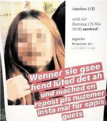  ??  ?? Der Aufruf hängt in Adliswil und wird auf Instagram geteilt.