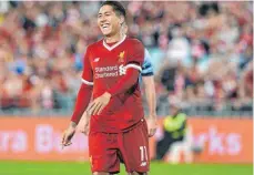  ?? FOTO: AFP ?? Neues Trikot, alte Treffsiche­rheit. Schon für die TSG traf Roberto Firmino in 140 Spielen 38-mal.