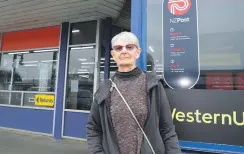  ?? ROBYN EDIE/STUFF ?? Invercargi­ll’s South City NZ Post store is closing on April 18. Jill Dickson is unhappy about the closure, as she uses the service regularly.