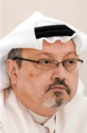  ?? PHOTO D’ARCHIVES, AFP ?? Le journalist­e Jamal Khashoggi.