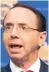  ??  ?? Deputy Attorney General Rod Rosenstein