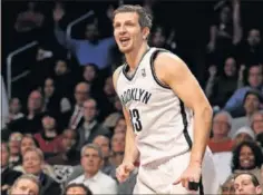  ??  ?? Mirza Teletovic, cuando jugaba en Brooklyn Nets.