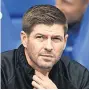  ??  ?? PATIENT Rangers boss Steven Gerrard in talks