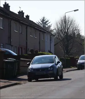  ??  ?? The man was stabbed in Egilsay Street in the early hours.