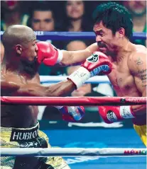  ?? SUNSTAR FILE ?? HOMEWORK. Jeff Horn’s trainer says Pacquiao’s loss against Mayweather was one of the fights they studied in coming up with a plan to beat the Filipino.