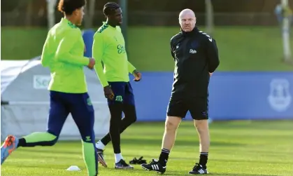  ?? Photograph: Tony McArdle/Everton FC/Getty Images ?? The new Everton manager, Sean Dyche, has already been frustrated in the transfer market.