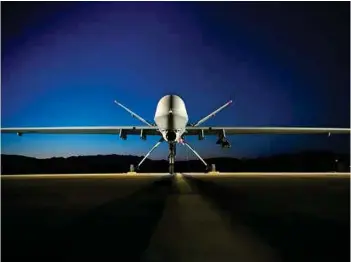  ??  ?? (Top) IAI’s Heron UAV; (above) General Atomics’ MQ-9 Reaper.