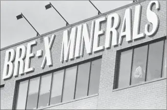  ?? Reuters/files ?? The Bre-X Minerals building in Calgary in 1997, around the time the company claimed to have discovered the world’s biggest gold deposit. Those claims were to prove fraudulent.