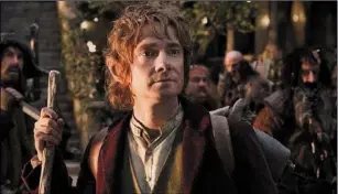  ??  ?? Martin Freeman as Bilbo Baggins in The Hobbit: An Unexpected Journey (Saturday, Channel 4, 6.45p.m.)