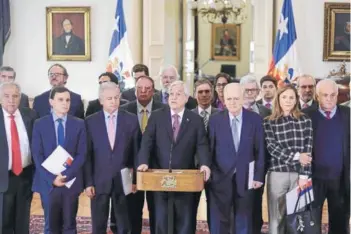  ?? FOTO: AGENCIAUNO ?? Cinco ex ministros de la Concertaci­ón están entre los convocados.