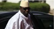  ?? SUNDAY ALAMBA/THE ASSOCIATED PRESS FILE PHOTO ?? Yahya Jammeh, Gambia’s threat-prone president.