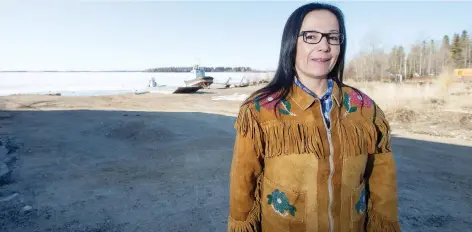  ?? LIAM RICHARDS FILES ?? Chief Tammy Cook-searson says a new health and wellness centre serving the Lac La Ronge Indian Band will allow people with addiction and mental health issues to be treated in the community. The federal and provincial government­s and the band are funding the project.