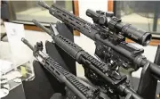  ?? SUE OGROCKI AP ?? More than two dozen AR-15s are missing from the Miami Police Department. Officers were warned to return them by Monday or face criminal charges.