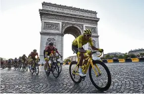  ?? — aFp ?? Still standing: The Tour de France is one of the last major sporting events yet to be officially moved.