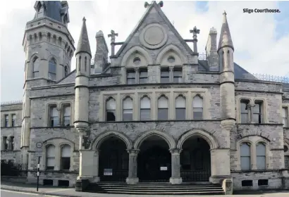  ??  ?? Sligo Courthouse.