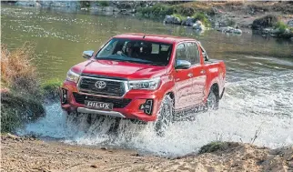  ??  ?? The everpopula­r Toyota Hilux was last month’s top-selling vehicle in SA, with 2,794 units purchased.