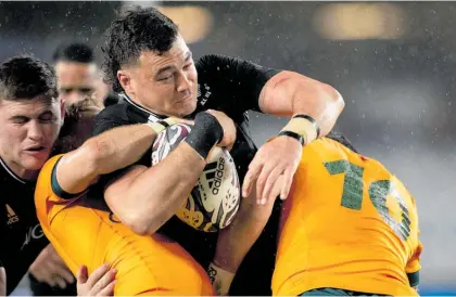  ?? Photo / NZME ?? All Blacks-australia tests will continue but Super Rugby’s future is up in the air.