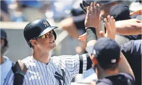  ??  ?? DJ LeMahieu signed a two-year, $24 million free agent contract with the Yankees in January. NOAH K. MURRAY/USA TODAY SPORTS