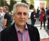  ?? George Mavrikos est le secrétaire général de la Fédération syndicale mondiale. (Photo L.M.) ??