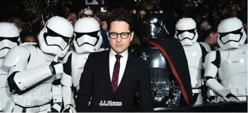  ??  ?? J.J. Abrams