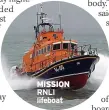  ?? RNLI lifeboat ?? MISSION