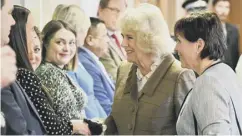  ??  ?? 0 Camilla, Duchess of Cornwall, visits Prospect Hospice