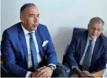  ??  ?? Silvio Ciprietti e Giuseppe D’Agostino