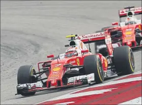  ?? FOTO: EFE ?? Kimi Raikkonen y Sebastian Vettel están completand­o un año para olvidar